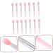 1 Set Lip Gloss Brush Silica Gel Beauty Products Miss Make up 5X1X0.5CM Pink - Buy Online on SooperMarket.com