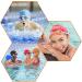 Buy Comfortable Bathing Caps for Kids & Adults - 2-Pack Elastic Swim Caps with Earplugs & Nasal Clip - Buy Online on SooperMarket.com