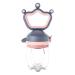 Baby-fruit feed pacifier teeth pacifier food feeder pacifier |Food-pacifier silicone bag fruit bite toy for babies baby fruit bite rings for feeding Neamou blue