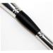 Multifunction Double Head Makeup Brush | Professional Wood Handle for Blush & Eye Powder | Smooth Application | Black & Silver - Buy Online on SooperMarket.com