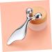 Beavorty 2pcs Dolphin Scraping Board Tools Walker Face Massage Roller Eye Manual Roller for Lady Facial Rollers Face Roller Facial Massaging Tool Stainless Steel Woman Double Head Massager 11.40X4.70X3.00CMx2pcs Silverx2pcs - Buy Online on SooperMarket.com