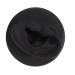 Kadimendium Simulation Ear Display Model Multi Functional Soft Teaching Tool Artificial Left Ear Model Professional Structure Black with Round Base for Wearing - Buy Online on SooperMarket.com