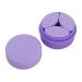 Verdant Touch Empty Silicone Cream Jar Silicone Cream Jars Travel Makeup Containers Set 3 Dispensers Refillable Empty Cream Jars with ed Lids and Spoon Portable Pink for Travel