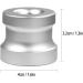 Silver Circle Zinc Alloy Safety Razor Stand for Bathroom and Shower Room - Buy Online on SooperMarket.com