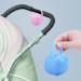 Beiyoule 4 Pack Pacifier Case and Leash Set - Heat Resistant, Sealed Holder (Blue, Pink, Green, Purple) - Buy Online on SooperMarket.com