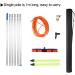 Window Cleaning Brush Equipment Window Cleaner Kit Water/Hose Fed Pole Long Handle Cleaning Brush Extendable Cleaner Conservatory Roof 6m Rod/50cm Brush Head 55cm Brush Head 12M/39FT - Buy Online on SooperMarket.com