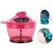 Electric Hair Coloring Bowl - Rose Red Dye Mixer for Salon-Quality Results - Buy Online on SooperMarket.com