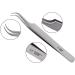 Otto Herder Teck Zucket - Premium Curved Stainless Steel Tweezers for Ticks & Splinters in Dogs & Cats | 11.5 cm | International Shipping Available - Buy Online on SooperMarket.com