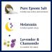 Dr. Teal's Melatonin 5-Piece Bath Gift Set - Better Sleep with 11oz Sleep Soak, 3oz Bath, Body Wash, Oil & Lotion - Mother's Day Spa Kit - Buy Online on SooperMarket.com