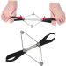 FOMIYES 2 Pcs Tension Band Thumb Splint & Flex Tools Set - Hallux Valgus Corrector Straps for Toe Alignment - Black (20.5x15cm) - Buy Online on SooperMarket.com