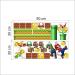 Super Mario Kids Room Wall Sticker - Fun and Colorful Bedroom Decor - Buy Online on SooperMarket.com