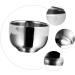 Angoily 2 STK Stainless Steel Impact Bowl for Hairdressers | Durable Double-Layer Shaving Cup & Mixing Container | Metal Stirring Bowls for Beard Care | 7.3x5cm - Buy Online on SooperMarket.com