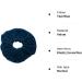 AADYA Pair of Extra Large (15CM) Velvet Hair SCRUNCHIES Elastic Scrunchy Hair BOBBLES (26 Choice of Colors) (Teal Blue) - Buy Online on SooperMarket.com