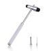 Reflex Hammer for Neurologic Reflex Diagnosis and Testing - Tromner Neurological Reflex Hammer with Needle and Brush for Nurses EMS Medical Students Emergency Room by QIYUN - Black