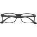 TBOC Reading Glasses +2.00 - Stylish Matt Black Reading Aid for Men & Women - Ideal for Seniors & Digital Devices - Presbyopia Support (1 Pack) - Buy Online on SooperMarket.com