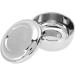 Sleek Stainless Steel Shaving Soap Bowl - Ideal for Business Beards | Universal Size & Modern Design - Buy Online on SooperMarket.com