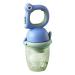 Bexdug fresh food dispenser baby |Ultraicide baby food pacifier made of silicone - healthy and safe nibble feed dispenser bite rings for toddlers newborns and small children blue