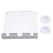Fog Free Anti-Fog Shower Mirror with Razor Holder - Frameless Wall Hanging Shave Makeup Mirror | Bathroom Accessories for Men - Buy Online on SooperMarket.com