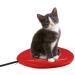 NAMSAN Pet Heating Pad Indoor Use Dog Cat Heating Blanket with 7 Level Adjustable Temperature, Chew Resistant Cord, Veterinarian Recommending 12 x 12 Inch
