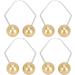 2 Pairs Stainless Steel Makers for Creates Dimples Long Lasting Use to Loved Ones (Gold) Yinhing5m216h7kzy-12 - Buy Online on SooperMarket.com