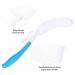 Long Curved Handle Bath Brush Soft Sponge Body Exfoliating Shower Brush for Gentle Skin Cleaning | International Shipping - Buy Online on SooperMarket.com