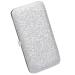 Tweezers Storage Cases Rectangle Eyelash Curler Protective Box Eyelash Tweezers Scissors Organizing Bags for Home Supplies Silver