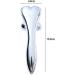 4 Roller Balls Face Massager - 3D Y-Shape Skin Firming & Wrinkle Reducing Massage Tool | Ergonomic 360 Rotatable Handle | Silver Edition - Buy Online on SooperMarket.com