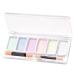 Nail Mirror Powder 6 Colours Manicure Chrome Glitter Pigment with Eyeshadow Stick Colorful nail chrome powder