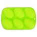 DECHOUS 1pc Easter Egg Cake Mold Mousse Cake Silica Gel 3D Household 26.5X16.5CM Green
