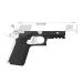 Recover Tactical CC3 H 1911 Grip & Rail System Black