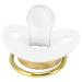 Bling Baby Pacifier | Healthy & Practical Silicone Baby Pacifier for Home Use - White - Buy Online on SooperMarket.com