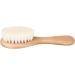 Organic Wooden Baby Hair Comb with Natural Goat Bristles - Gentle Head Massage and Grooming Handle | Ideal Baby Registry Gift - Buy Online on SooperMarket.com