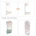Buy Tangger 4 STK Electric Toothbrush Holder - Self-Adhesive Moisture-Proof Bathroom Hook Set for International Shipping - Buy Online on SooperMarket.com