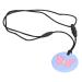 Safe Silicone Chew Necklace for Infants - Sensory Development & Oral Health (Sky Blue) - Easy to Clean International Shipping - Buy Online on SooperMarket.com