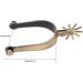 ZJchao Salmue Horse Spurs West Cowboy Horse Boot Spurs Decoration Western Spurs Rust Proof Toxic Free Vintage Zinc Alloy Horse Spurs with Gear for Men - Buy Online on SooperMarket.com