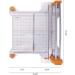 Fiskars ProCision  Rotary Bypass Paper Trimmer - 12 Cut Length - Craft Paper and Mixed Media Cutter with Grid Lines Orange - Buy Online on SooperMarket.com