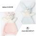 Toyvian 16 Pcs Organic Bunny Stuffed Animals for Babies - Lovey Blanket Rabbit Soother Towel, Assorted Colors, 28x10cm, Pack of 8 - Buy Online on SooperMarket.com