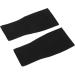 Black Calf Compression Cuffs for Men & Women | S to XXL | Soft Elastic Leg Socks for Running Baseball Hiking & Travel - Buy Online on SooperMarket.com