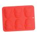 KICHOUSE Christmas Decor Christmas Baking Molds Silicone Molds Ice Cubes Chocolate Pastry Mould Cake Mold Mousse Mold Fudge