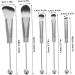 Gogogmee 2 Sets Metal Handle Makeup Brush Brow Brush Eye Shadow Eyeshadow Brush Make up Oblique Head Beaded - Buy Online on SooperMarket.com