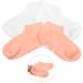 minkissy 4 Pairs Exfoliating Moisturizing Socks Cosmetic Moisturizing Socks Feet Care Socks Lotion Gloves Foot Covers Foot Spa Socks Moisture Socks Sleep Socks Miss Girl Sebs Socks - Buy Online on SooperMarket.com