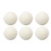 Wool Drying Balls 6Pcs Reusable Skin Friendly Static Reduction Time Saving Fabric Softener Ball Household Lightweight Portable Wool Drying Balls for Clothes Laundry (6cm)