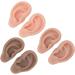 Artificial Ear Model Set - 3 Pairs Soft Human Ear Models in 3 Colors for Easy Home Use - Buy Online on SooperMarket.com