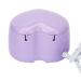 Mini Heart-Shaped Wax Warmer | Easy-to-Clean Silicone Pot | Ideal for Beauty Salons | International Shipping Available - Buy Online on SooperMarket.com