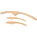 3pcs Cypress Gua Sha Tool Set | Muscle Relaxation & Cellulite Removal Massager for Face Arms Legs Back | Shop Internationally - Buy Online on SooperMarket.com