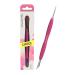 STALEKS PRO by Natury Nails cuticle pusher with rubber silicone handle stainless steel UNIQ 11/2