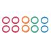 Colorful 1/4 Inch Orthodontic Elastic Bands - 3.5oz Dental & Pet Grooming Rubber Bands - Buy Online on SooperMarket.com
