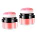 HAPINARY 2pcs Oil Control Cushion Blush Korean Blush Light Pink Blush Creme Blush for Cheeks Plastic Rosy
