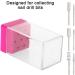 Manicure Tool Organizer Displayer Stand with 7 Slots for Nail Drill Bit Collection (Rose Red) - Buy Online on SooperMarket.com