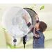 ARAWARA 2 Pks Fan Dust Cover, Fan Mesh cover, Baby Children Safe, Washable Reusable, Anti-Dust Cover, Workable for Round fan, 2 White Covers, 20 Inch